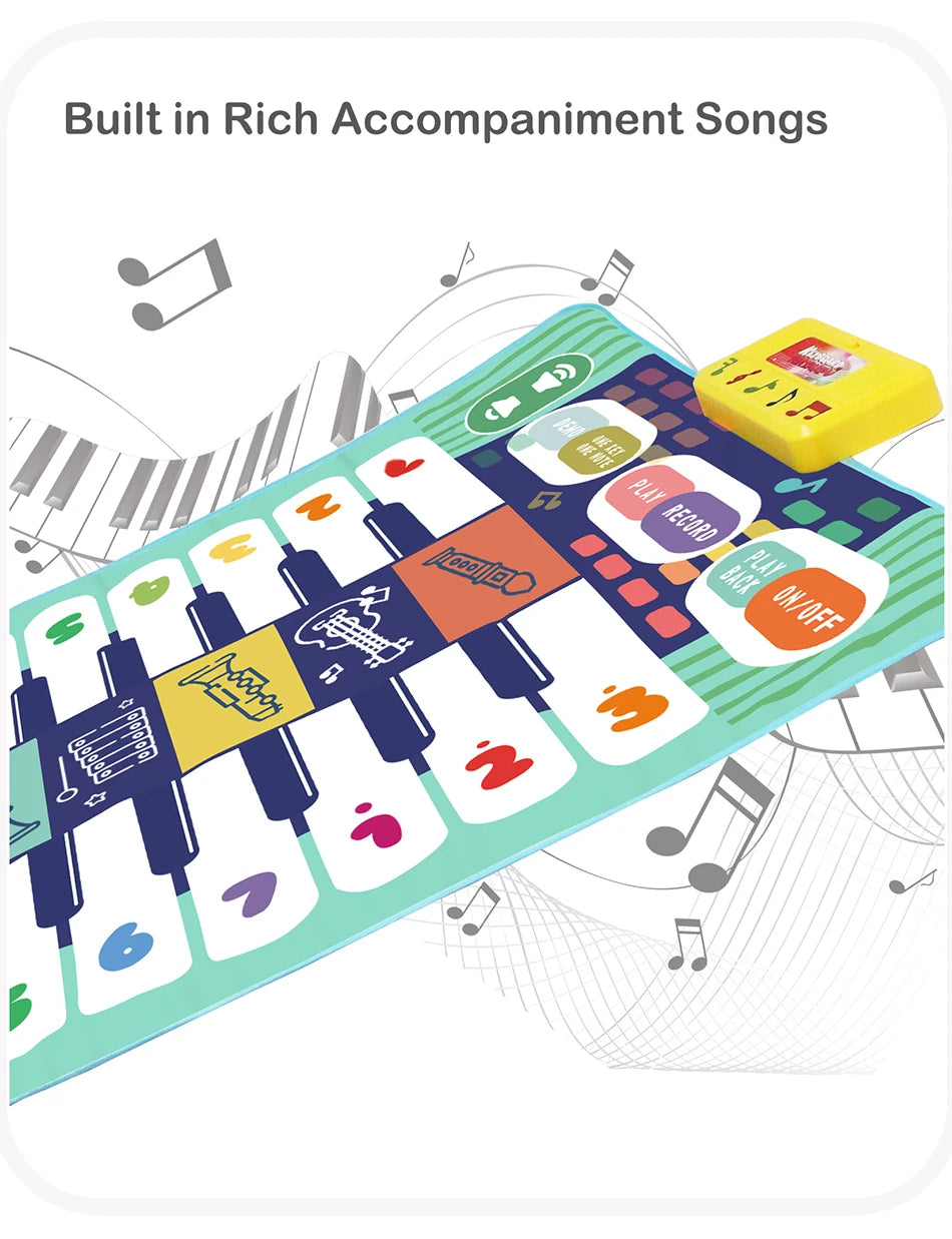 Big Fun for Little Feet – 20-Key Dance & Play Piano Mat ATTENTION delivery 7-10 working days