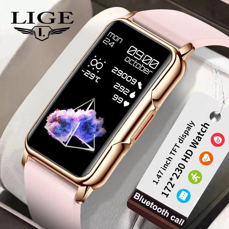 Ladies Smart Watch Women Touch Screen Bluetooth Call Ip67 Waterproof Sports. ATTENTION delivery 7-10 days