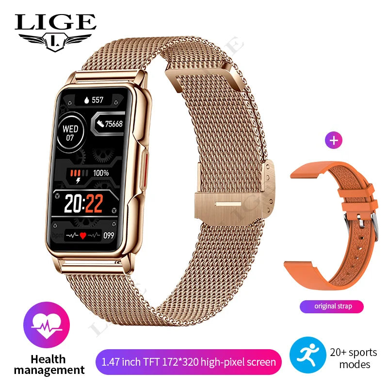 Ladies Smart Watch Women Touch Screen Bluetooth Call Ip67 Waterproof Sports. ATTENTION delivery 7-10 days