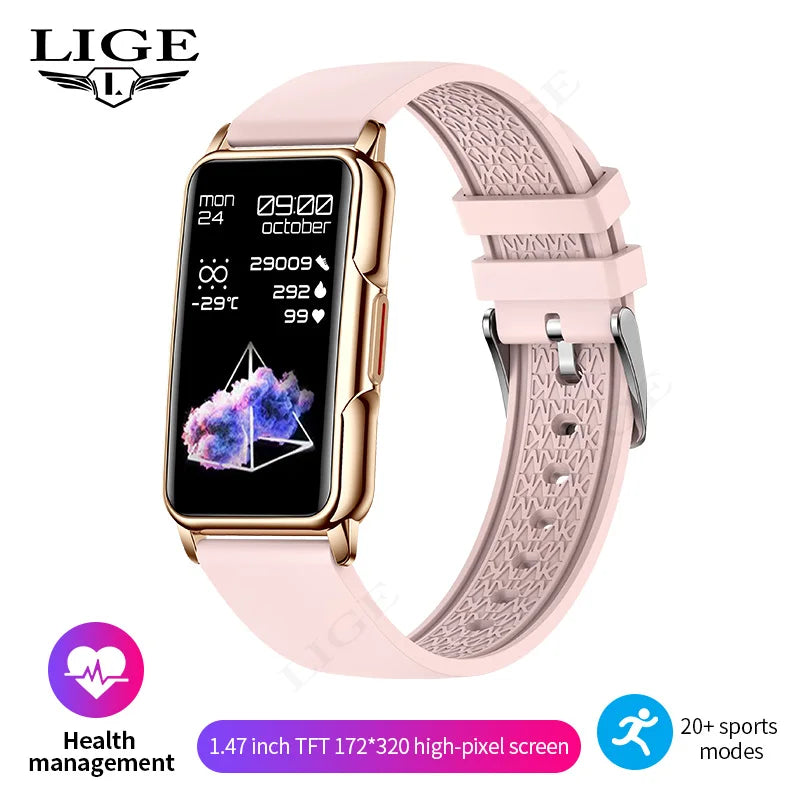 Ladies Smart Watch Women Touch Screen Bluetooth Call Ip67 Waterproof Sports. ATTENTION delivery 7-10 days