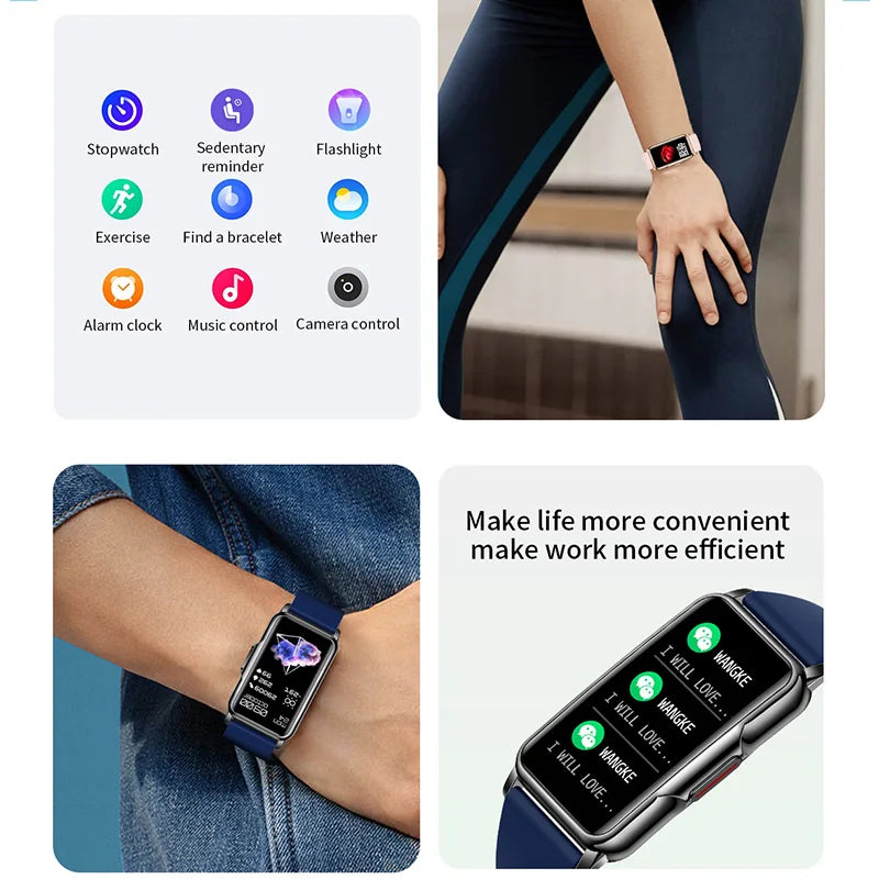 Ladies Smart Watch Women Touch Screen Bluetooth Call Ip67 Waterproof Sports. ATTENTION delivery 7-10 days