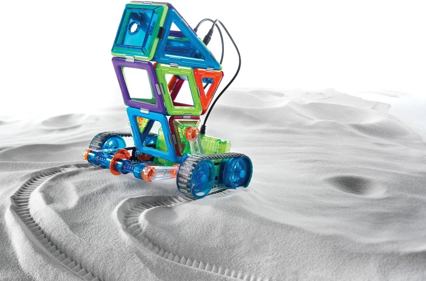 GeoSmart Mars Explorer Magnetic Construction Set 51 Pieces Ages 5+ Years