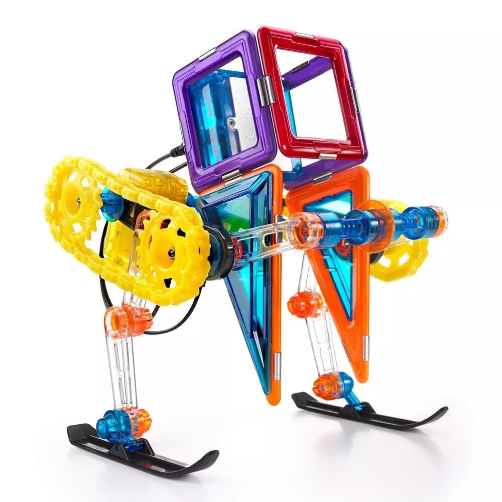 GeoSmart - Ski Patrol Magnetic Construction Set 31 Pieces Ages 5+ Years