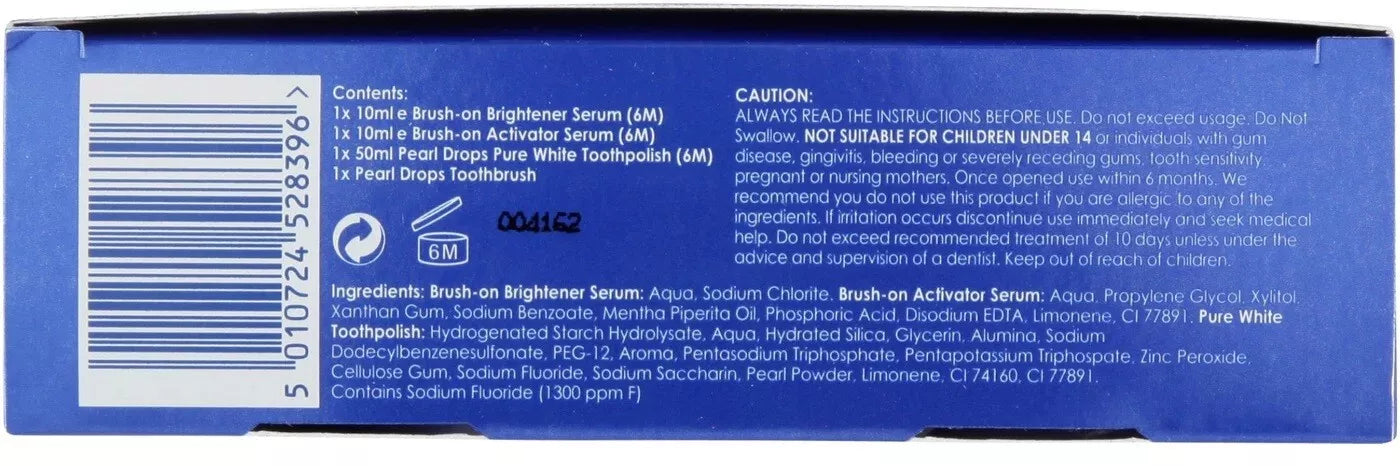 Набор для отбеливания Pearl Drops Professional Whitening Treatment
