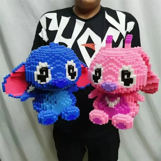 Large 3D Stitch Building Toy – 28-30cm DIY Puzzle for Kids. ATTENTION delivery 7-10 days