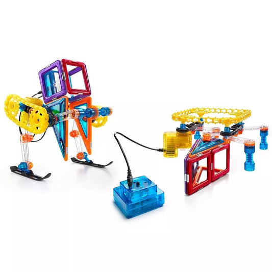GeoSmart - Ski Patrol Magnetic Construction Set 31 Pieces Ages 5+ Years