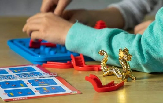 Smart Games Temple Connection Dragon Edition STEM Game Puzzles Age 7+