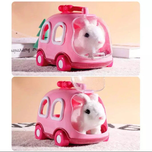 Easter Bunny Easter Gift For Kids Children Electronic Toy Pet With Walking Sound