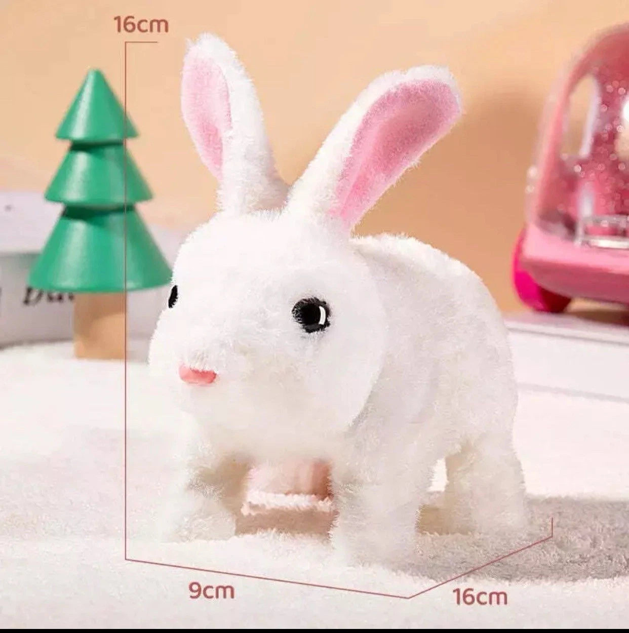 Easter Bunny Easter Gift For Kids Children Electronic Toy Pet With Walking Sound