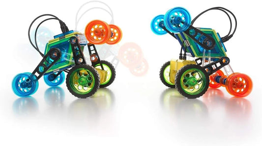 GeoSmart Flip Bot With Wireless Remote Control Magnetic Play 30 PCs 5+ Years