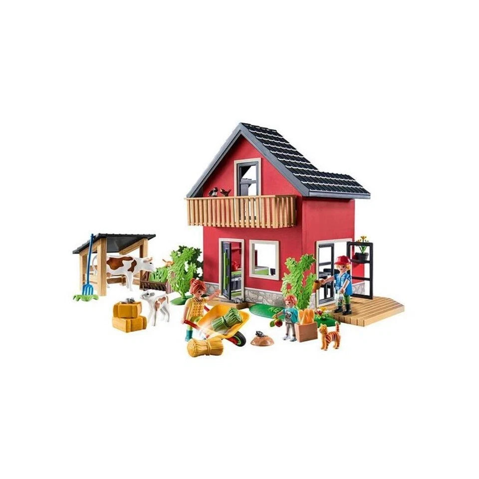 PLAYMOBIL COUNTRY FARMHOUSE WITH OUTDOOR AREA